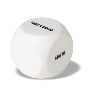 Logotrade promotional giveaways photo of: Anti-stress decision dice