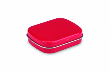Logo trade promotional product photo of: Easy tin silver w/mints