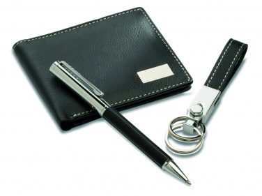 Logo trade promotional product photo of: Ball pen key ring and wallet Lappeenranta