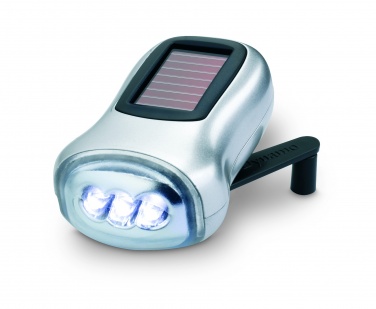 Logotrade promotional giveaway image of: Dual powered dynamo torch