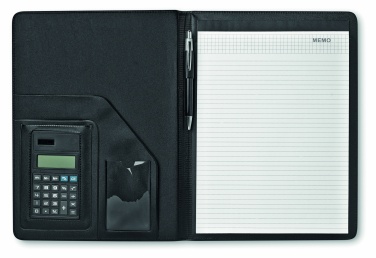 Logo trade corporate gift photo of: A4 conference folder calculator