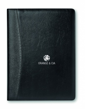 Logo trade advertising products image of: A4 conference folder calculator