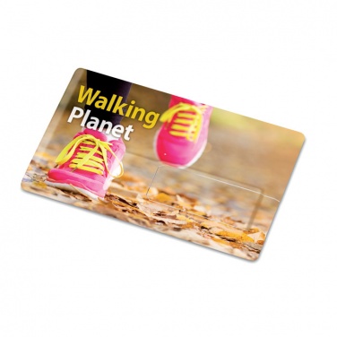 Logotrade promotional merchandise photo of: Creditcard. USB flash 16GB