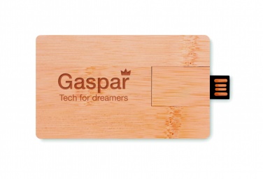 Logotrade promotional giveaways photo of: 16GB bamboo casing USB