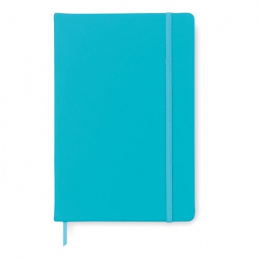 Logo trade promotional gifts picture of: A5 notebook 96 lined sheets