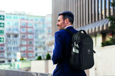 Logotrade advertising product picture of: 600D RPET laptop backpack