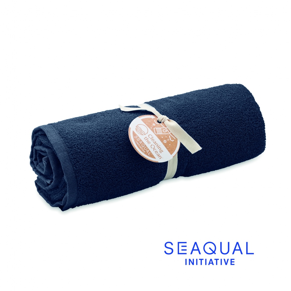 Logo trade corporate gifts image of: SEAQUAL® towel 100x170cm