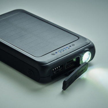Logotrade promotional item image of: Solar power bank 5000 mAh