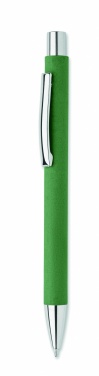 Logotrade promotional products photo of: Recycled paper push ball pen
