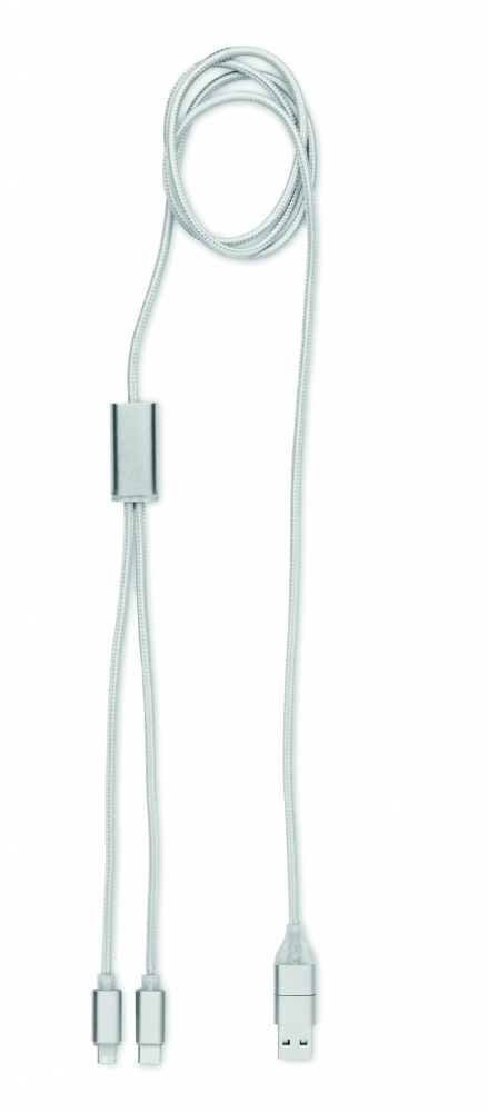 Logo trade advertising products picture of: 2 in 1 long charging cable
