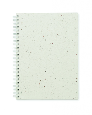 Logotrade promotional gifts photo of: A5 seed paper cover notebook