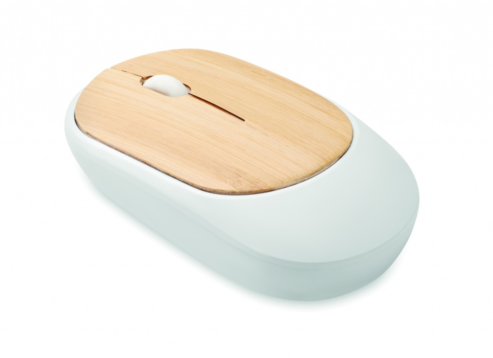 Logotrade advertising products photo of: Wireless mouse in bamboo