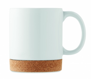 Logotrade promotional products photo of: Ceramic cork mug 280 ml