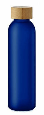 Logo trade promotional giveaways picture of: Frosted glass bottle 500ml
