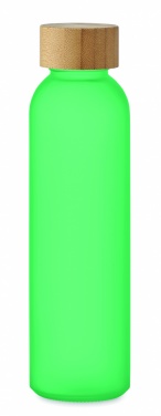Logotrade promotional products photo of: Frosted glass bottle 500ml