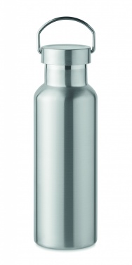 Logotrade advertising products photo of: Double wall bottle 500 ml