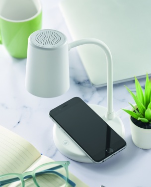 Logotrade promotional gift picture of: Wireless charger, lamp speaker