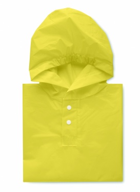 Logo trade promotional item photo of: PEVA kid rain coat with hood