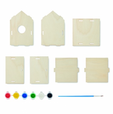 Logotrade promotional gifts photo of: DIY wooden bird house kit