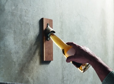 Logotrade business gift image of: Wall mounted bottle opener