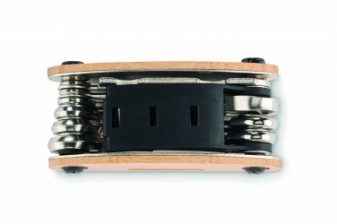 Logo trade advertising products image of: Multi tool pocket in bamboo