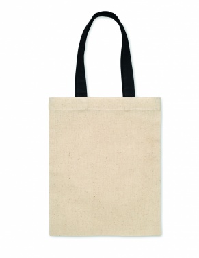 Logo trade business gift photo of: Small cotton gift bag140 gr/m²