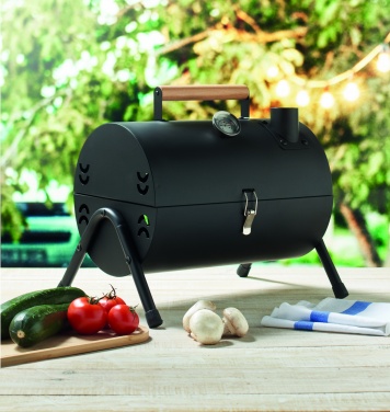 Logo trade promotional giveaway photo of: Portable barbecue with chimney