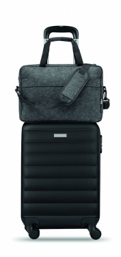 Logotrade promotional products photo of: 15 inch RPET felt laptop bag