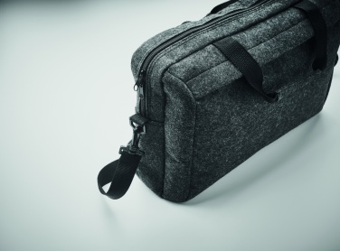 Logotrade business gifts photo of: 15 inch RPET felt laptop bag