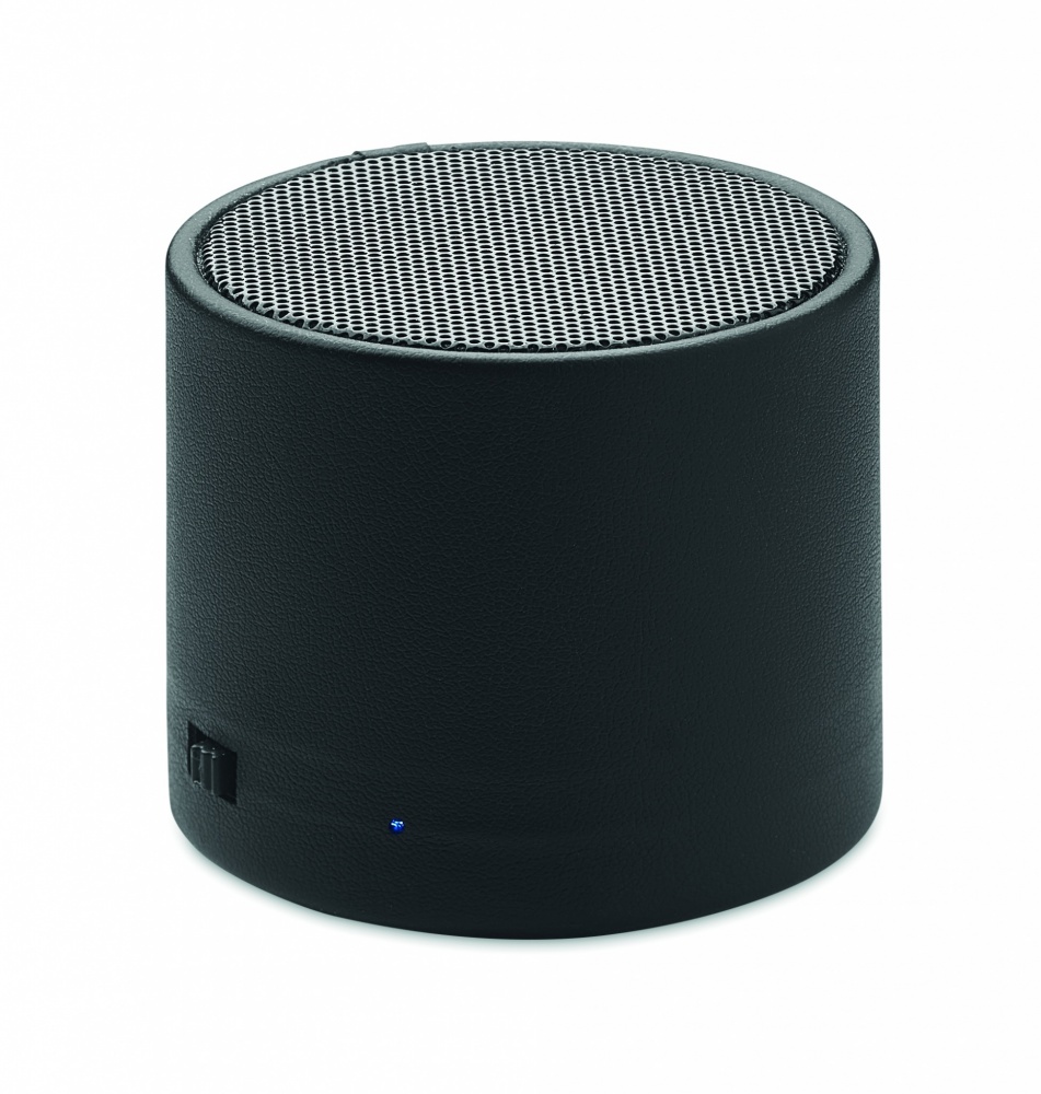 Logo trade advertising products image of: Recycled PU wireless speaker
