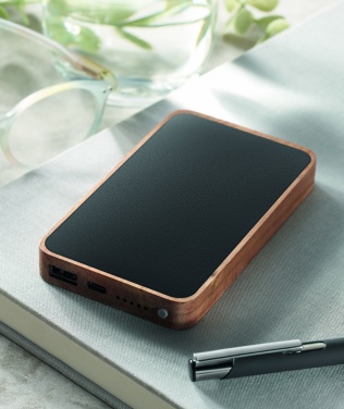 Logo trade promotional product photo of: Wireless 4000 mAh Power bank