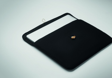 Logo trade promotional giveaways image of: 15 inch 220 gr/m² cotton pouch