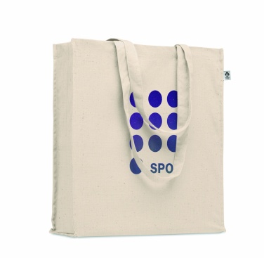 Logo trade promotional giveaway photo of: Organic cotton shopping bag