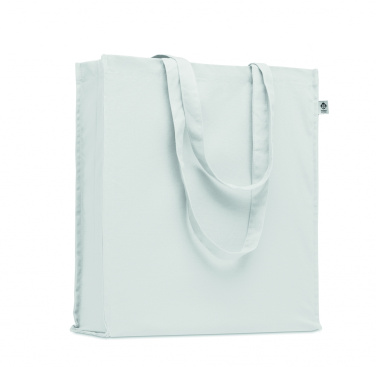 Logo trade promotional merchandise image of: Organic cotton shopping bag