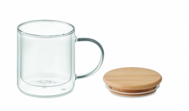 Logo trade business gift photo of: Double wall borosilicate mug