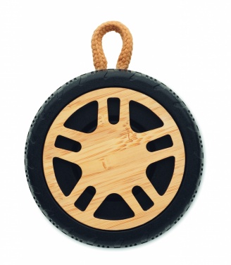 Logo trade promotional gifts picture of: Wireless speaker tire shaped