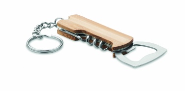 Logo trade promotional item photo of: 3 in 1 bamboo pocket tool