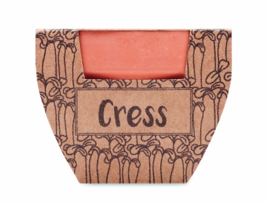 Logo trade promotional gift photo of: Terracotta pot cress seeds