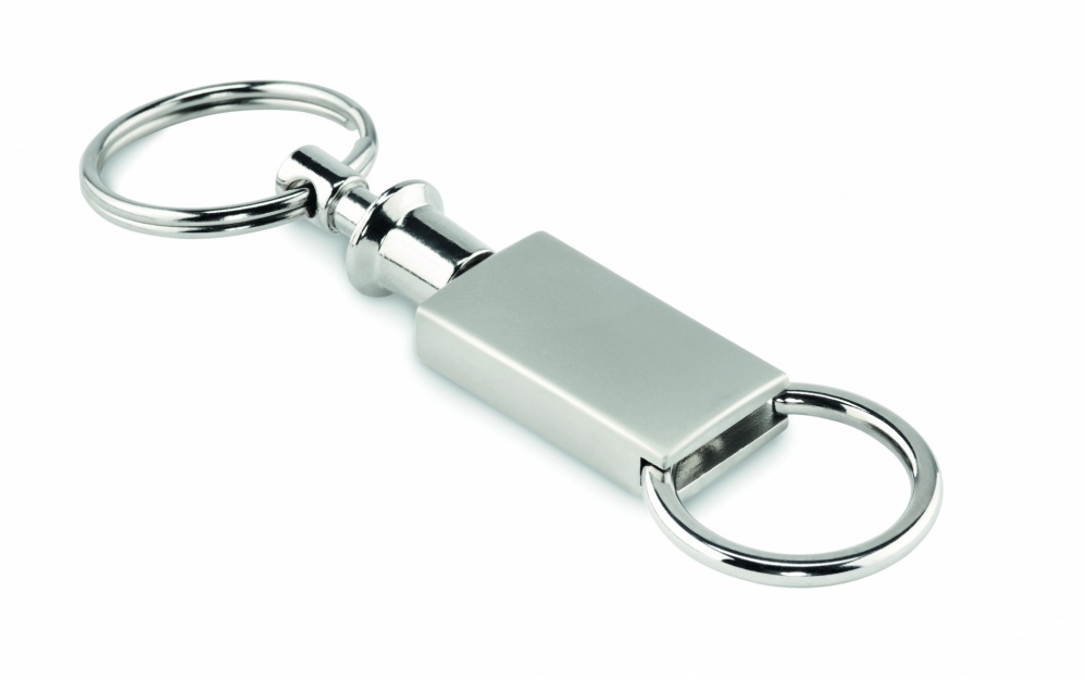 Logotrade advertising product picture of: Pull apart split key ring Kajaani