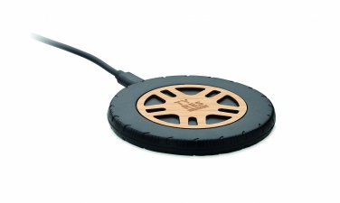 Logo trade business gifts image of: Wireless charger 15W