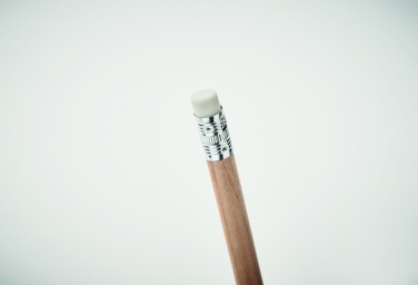 Logotrade corporate gift image of: Natural pencil with eraser