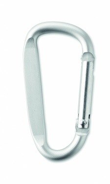 Logo trade corporate gifts image of: Carabiner clip in aluminium.