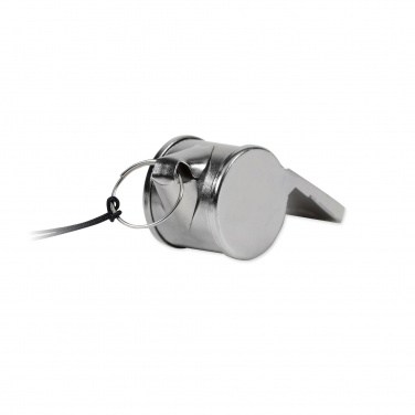 Logo trade promotional product photo of: Metal whistle