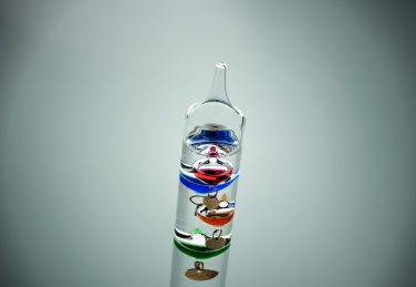 Logo trade corporate gifts image of: Galileo thermometer glass 28cm