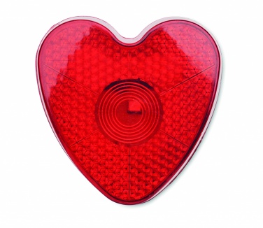 Logo trade promotional items image of: Heart shaped reflector light