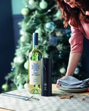 Logo trade corporate gifts picture of: Electric wine bottle opener