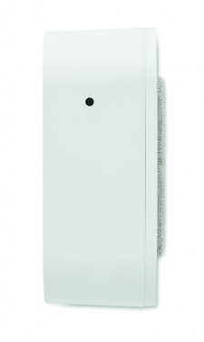 Logo trade promotional giveaways picture of: Recycled ABS/RPET alarm clock Stuttgart