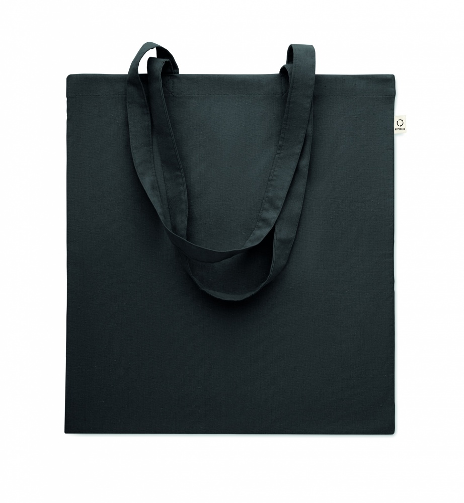 Logo trade promotional products image of: Recycled cotton shopping bag