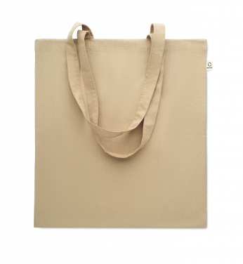 Logo trade business gifts image of: Recycled cotton shopping bag