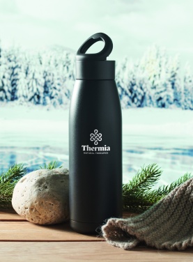 Logo trade promotional merchandise picture of: Heat-cool double wall bottle